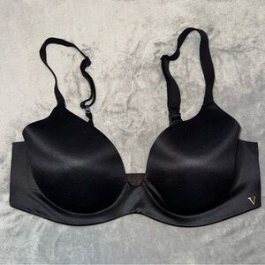 Victoria’s Secret Lined Semi Demi Black Bra 34C